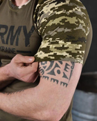 Тактична чоловіча футболка Army 2XL олива+піксель (85606) - зображення 4
