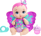 Пупс Mattel My Garden Baby Feed and change Рожеві крильця 34 см (0887961977745) - зображення 2