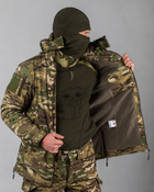 Зимовий тактичний костюм софтшел explorer мультикам (подвійний фліс) Вт6607 M - зображення 14