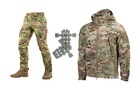 Штаны с наколенниками мультикам куртка комплект вставными xl shoft shell m-tac - изображение 1