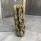Підсумок-рюкзак сухарний на плитоноску з Моллі, Мультикам, Cordura 1000D, сумка сухарна тактична, сумка сухарка армійська - зображення 7