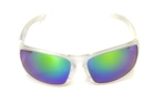 Очки защитные открытые Swag Chill'n (G-Tech™ green) зеркальные сине-зеленые - изображение 2