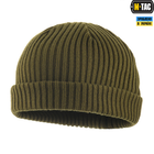 M-tac комплект рукавички тактичні шапка ремінь олива S - зображення 5