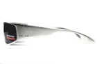 Окуляри захисні Global Vision Bad-Ass-2 Silver (gray), сірі в сріблястій металевій оправі - зображення 4