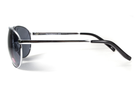 Окуляри біфокальні (захисні) Global Vision Aviator Bifocal (+2.5) (gray), чорні біфокальні лінзи в металевій оправі - зображення 8