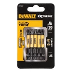 Набор бит DeWALT IMPACT TORSION, ударные, Torx, Т30, L= 57 мм, 5 шт (DT7398T)