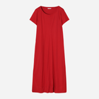 Sukienka T-shirt midi letnia damska Tatuum Gardina T2214.197 S Czerwona (5900142151552) - obraz 6