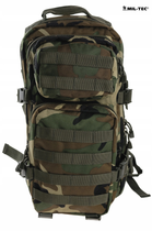 Большой рюкзак Mil-Tec Small Assault Pack 20 l Woodland 14002020 - изображение 6