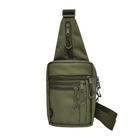 Сумка – кобура плечова, наплічна сумка для прихованого носіння пістолета Acropolis СПП-2 (олива) - изображение 5