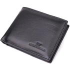 Мужской кожаный кошелек 11,5х8,7х1 см ST Leather (2000002795391)