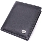 Кошелек из натуральной кожи ST Leather 19474 Черный