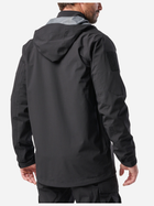 Куртка штормова чоловіча 5.11 Tactical Force Rain Shell Jacket 48362-019 3XL Чорна (888579491227) - зображення 2