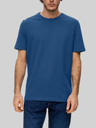 Koszulka męska bawełniana s.Oliver 10.3.11.12.130.2141455-5620 XL Niebieska (4099975049080) - obraz 1