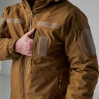 Зимовий Костюм Soft Shell на Omni-Heat з капюшоном / Чоловіча Форма Куртка + Штани койот розмір 6XL - зображення 3