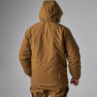 Зимовий Костюм Soft Shell на Omni-Heat з капюшоном / Чоловіча Форма Куртка + Штани койот розмір 6XL - зображення 6