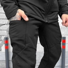 Чоловічий зимовий Костюм Omni-Heat із силіконовим утеплювачем / Тепла Куртка + Штани чорні розмір 2XL - зображення 7