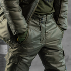Зимний костюм "Leader" OMNI-HEAT на синтепоне / Комплект куртка + брюки олива размер M - изображение 8