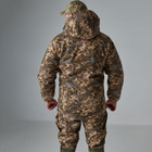 Костюм Зимний Soft Shell на Omni-Heat с капюшоном / Мужская Форма Куртка + Брюки пиксель размер 2XL - изображение 7