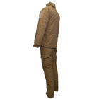 Чоловічий зимовий Костюм Куртка + Штани на холлофайбері / Утеплена форма койот розмір S - зображення 3