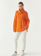 Sweter z golfem damski Tatuum MENSA T2219.092 XL Pomarańczowy (5900142181894) - obraz 3