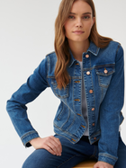Джинсова куртка жіноча Tatuum Beska T2315.012 34 Синя (5900142256967) - зображення 4