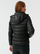 Куртка демісезонна коротка з капюшоном жіноча Tatuum Markana T2316.011 34 Чорна (5900142262371) - зображення 2