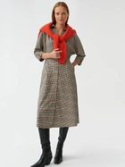 Плаття-сорочка міді осіннє жіноче Tatuum Samotali T2319.199 34 Коричневе (5900142271007) - зображення 5