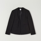 Піджак жіночий класичний Sinsay LQ368-99X XL Чорний (5905328329404) - зображення 5