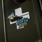 M-Tac наклейка Party Bus Small Yellow/Blue - зображення 4