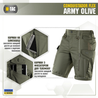 M-Tac шорты Conquistador Flex Army Olive 2XL - изображение 4