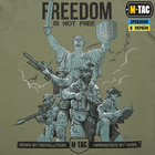 M-Tac футболка Freedom Light Olive 3XL - изображение 5