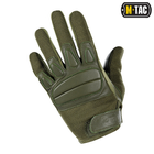 M-tac комплект перчатки тактические шапка ремень олива S - изображение 3