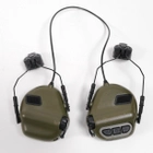 Тактичні навушники EARMOR M31Н із кріпленням Олива - зображення 3