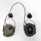 Тактичні навушники EARMOR M31Н із кріпленням Олива - зображення 4