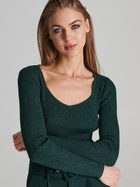Sweter damski z wiskozy Sinsay 3388F-79X M Zielony (5904116747710) - obraz 1