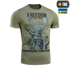 M-Tac футболка Freedom Light Olive S - зображення 3