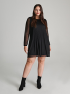 Сукня міні осіння жіноча Sinsay 6263F-99X S Чорна (5904116771968) - зображення 3