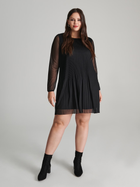 Сукня міні осіння жіноча Sinsay 6263F-99X XXS Чорна (5904116771999) - зображення 3