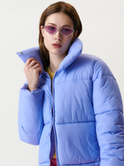 Куртка зимова жіноча Sinsay 6555J-04X L Блакитна (5904426098359) - зображення 4