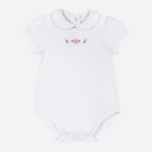 Дитяча боді-футболка для новонароджених дівчаток Chicco 09025870000000 68 см Біла (8054707614246) - зображення 1