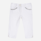 Дитячі штани для дівчинки Chicco 09008197000000 110 см Белые (8054707752061) - зображення 1