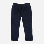 Детские вельветовые брюки для хлопчика Chicco 09008354000000 92 см Темно-сині (8054707906136) - зображення 1