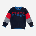 Дитячий светр для хлопчика Chicco 09069530000000 116 см Темно-синій (8059609167203) - зображення 1