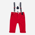 Spodnie dziecięce dla chłopca Chicco 09008225000000 86 cm Czerwone (8054707832480) - obraz 1