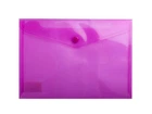 Папка-конверт BUROMAX , на кнопці, А5, рожева BM.3936-10