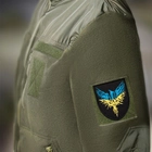 Шеврон на липучке IDEIA Феникс Флаг Украины вышитый патч 8х9.5 см (2200004307596) - изображение 5