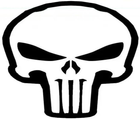 Шеврон патч Каратель Punisher на липучці велкро