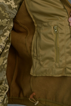 Куртка Softshell мужская KOYOT с Флисовой подкладкой цвет койот / Демисезонная водонепроницаемая S - изображение 10