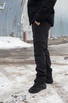 Чоловічі штани SoftShell для поліції на флісі із високою посадкою / Вітро та водозахисні штани 3XL - зображення 4