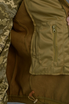 Куртка Softshell мужская KOYOT с Флисовой подкладкой цвет койот / Демисезонная водонепроницаемая 2XL - изображение 10